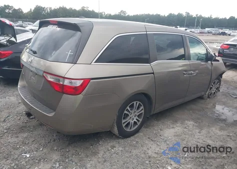 2012 Honda Odyssey Ex-L z USA, uszkodzony, nr VIN 5FNRL5H64CB128168
